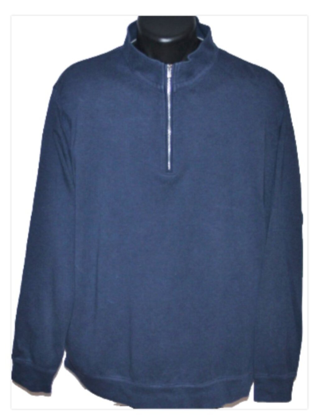Classic Peter Millar Crown Soft Lightweight 100% Cotton 1/4 Zip XL No Club Logos